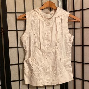 SO Sleeveless Hooded Top/Vest Size M